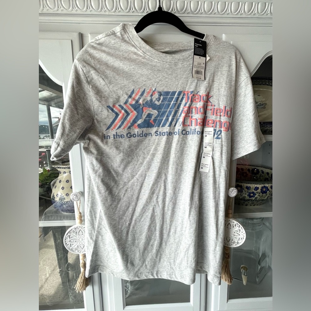 NWT Mens Original Use Track & Field Challenge tee California Sz M & XXL